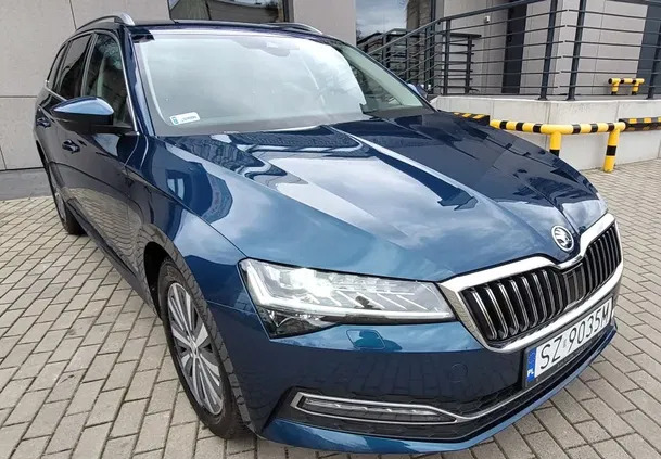 skoda superb Skoda Superb cena 117900 przebieg: 58265, rok produkcji 2021 z Gliwice